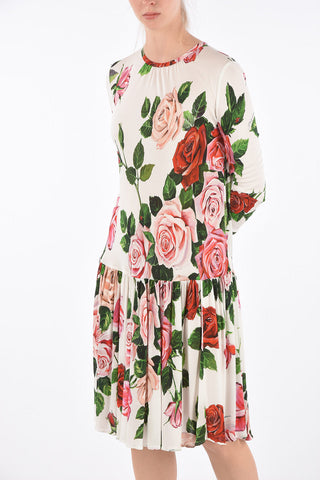 Long Sleeve Flared Dress