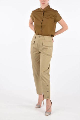 Ankle Button 4 Pocket Pants