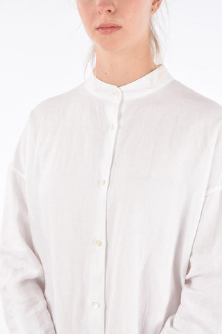 Jetted Pocket Oversized Shirtdress