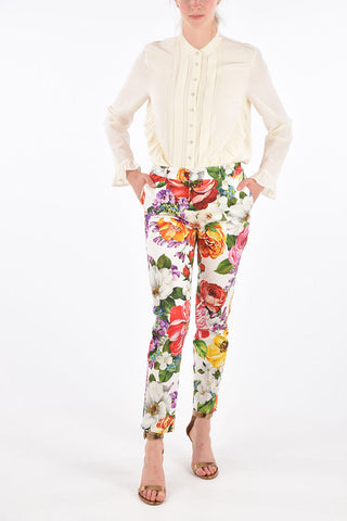 High Waist Slim Fit Pants