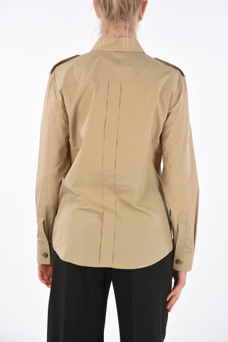 Jewel Button Safari Shirt