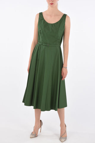 Vestito Flare con Cinturino