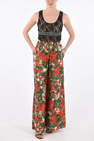 Lace Logoed Band Top