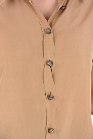Camicia Collo Francese in Seta 