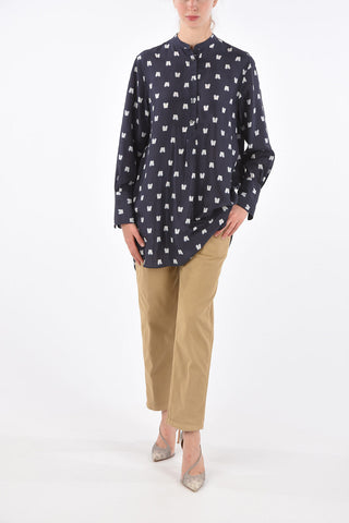 Printed Silk Tunic