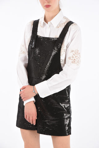 Sequined PLAX Mini Jumpsuit