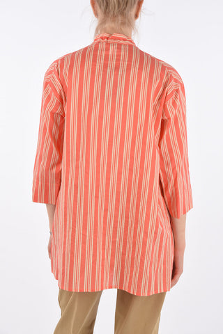 Striped Oversized Blouse