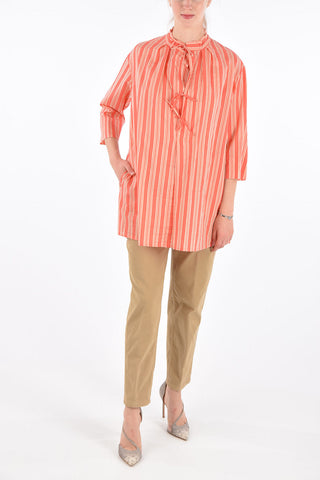 Striped Oversized Blouse