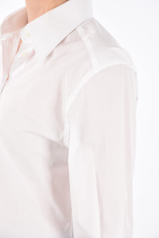 Camicia Collo Francese con Maniche a ¾