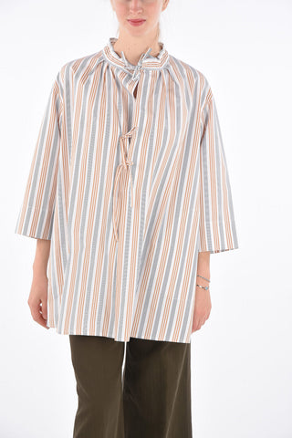 Striped Oversized Blouse