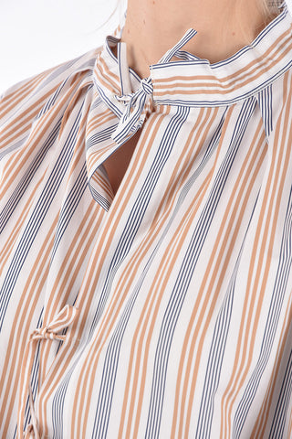 Striped Oversized Blouse