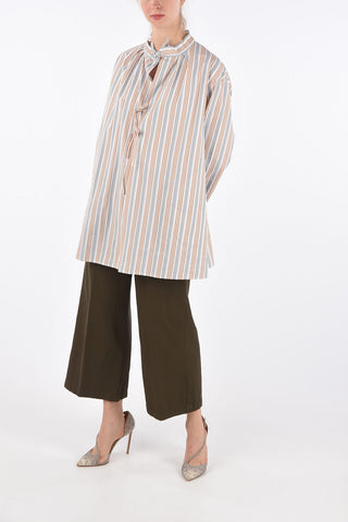 Striped Oversized Blouse