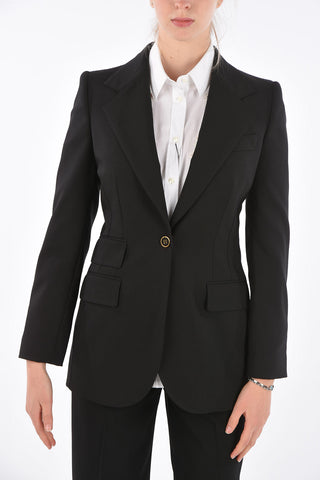 Lined Utility Blazer