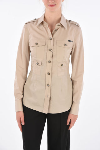 Popeline Safari Shirt
