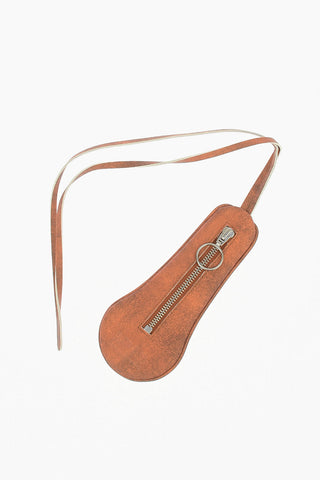 MM6 Faux Leather Pochette