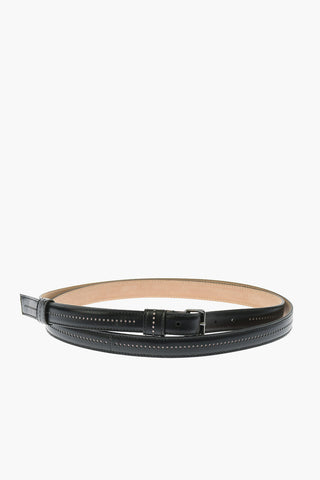 20mm Leather Slim Belt