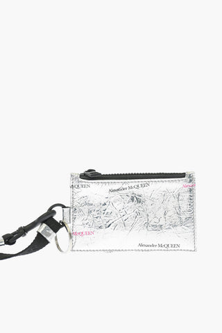 Porta Carte in Pelle Laminata