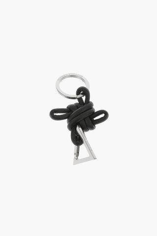Portachiavi con Pendente in Pelle