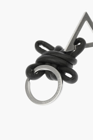 Portachiavi con Pendente in Pelle