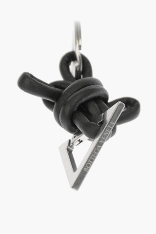 Portachiavi con Pendente in Pelle