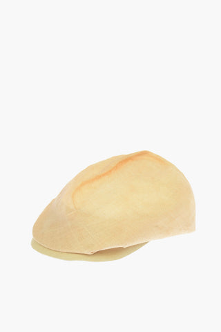 Straw Flat Cap