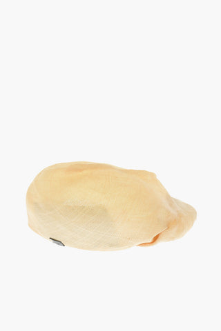 Straw Flat Cap