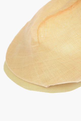 Straw Flat Cap