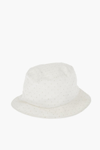 Fishing Hat with Polka Dots