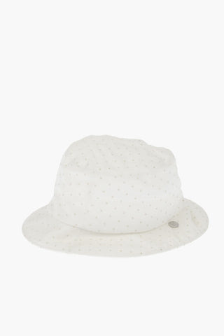 Fishing Hat with Polka Dots
