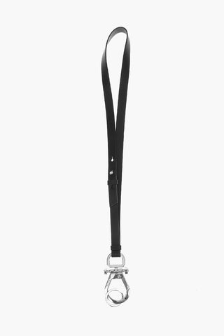 Keyring with leather chain