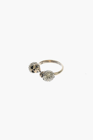 Brass Ring with Skull