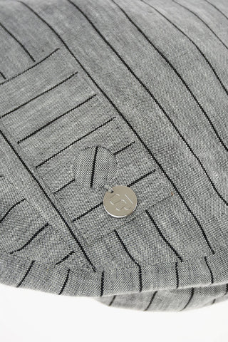 JONES BOY chalk stripe FLOW Newsboy