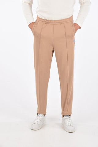 BEAMS drawstring waist stirrup pants