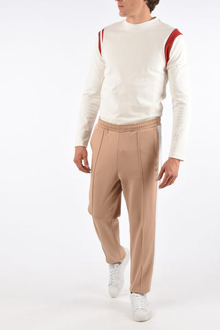 BEAMS drawstring waist stirrup pants