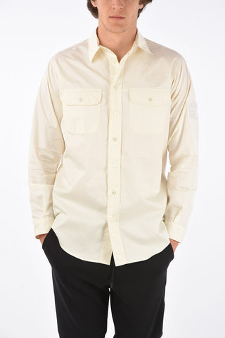 camicia collo francese con taschini
