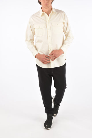 camicia collo francese con taschini