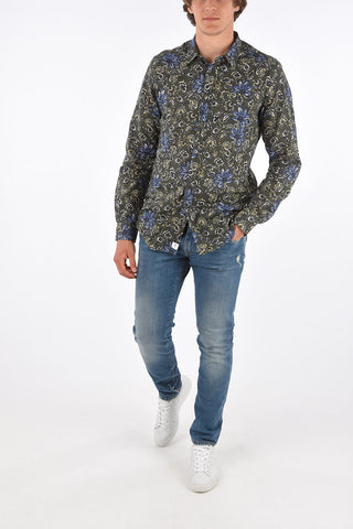 camicia PAUL batik collo francese