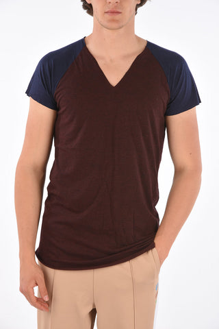 t-shirt scollo a v
