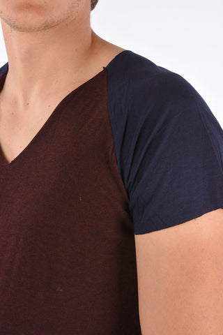 t-shirt scollo a v