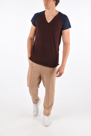 t-shirt scollo a v
