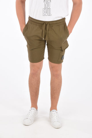 Drawstring sweatshorts
