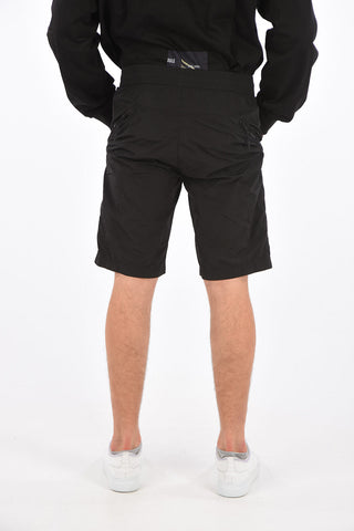 nylon CHROME drawstring waist bermuda shorts