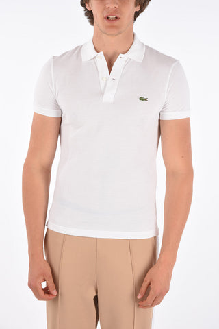 polo slim fit in cotone piquè