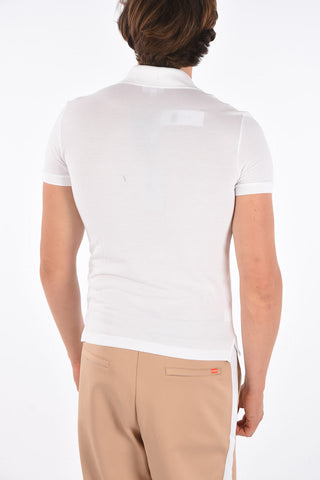 polo slim fit in cotone piquè