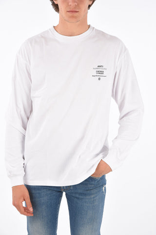 Printed back long sleeve t-shirt
