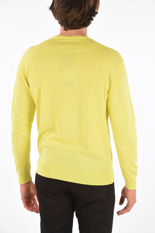 maglia girocollo con taschino