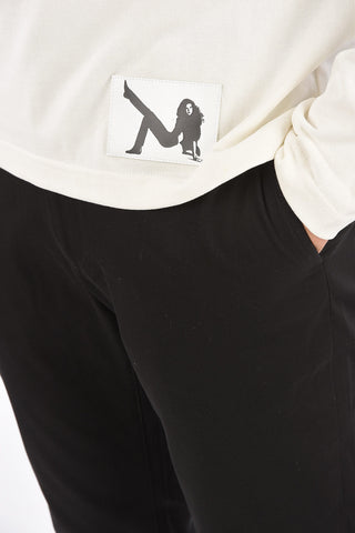 205W39NYC JEANS long sleeve crew-neck t-shirt