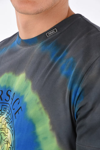 Tie dye effect taylor fit t-shirt