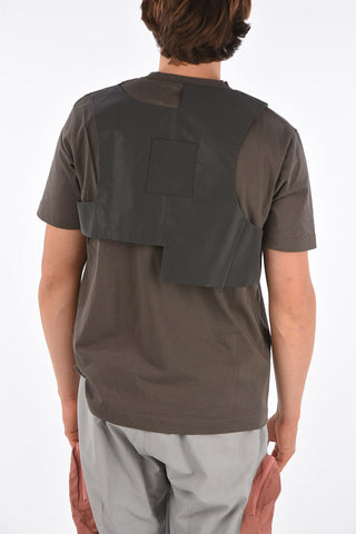 Half vest t-shirt