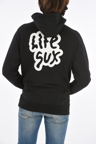 hoodie sweatshirt with maxi patch pocket